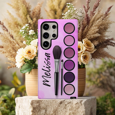 Personalized Glamorous Makeup Kit Galaxy Case